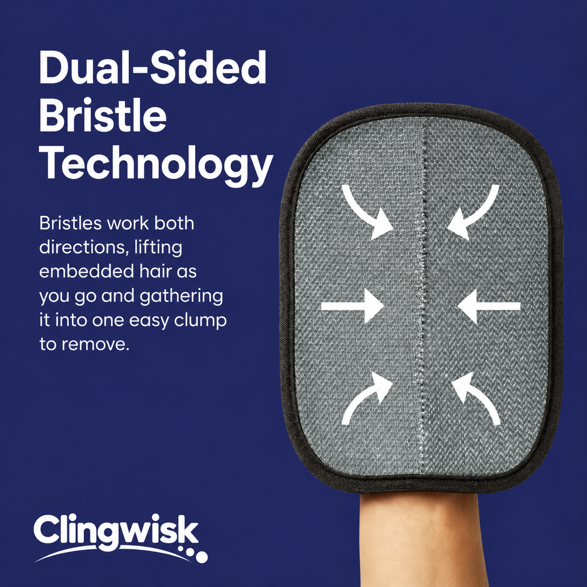 ClingWisk™ Pet Hair Remover