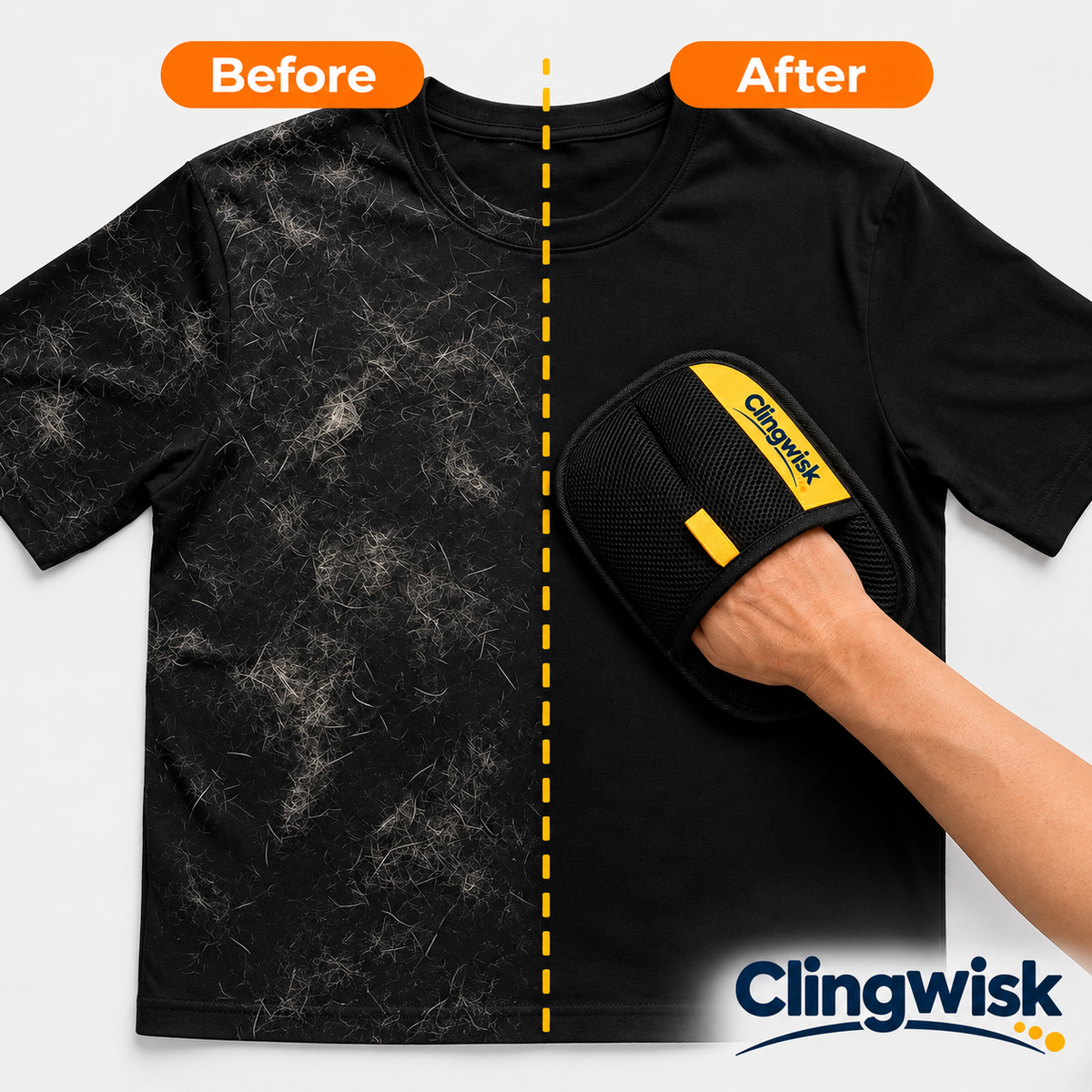 ClingWisk™ Pet Hair Remover